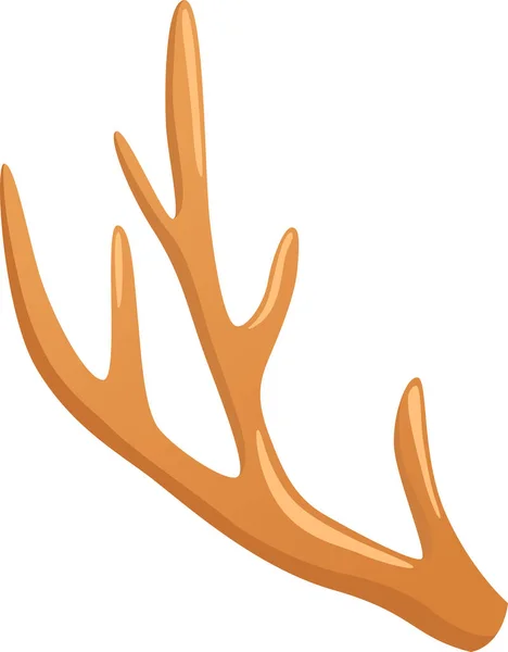 Elch Tier Horn Vektor Illustration — Stockvektor