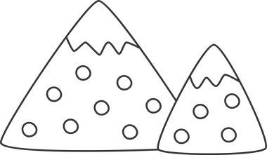 Dağlar Karalama Peyzaj Vektörü ResimleriComment