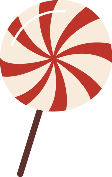 Lollipop Sweet Candy Vector Illustration — Stock Vector