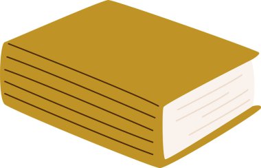 Yalancı Kitap Edebiyat Vektörü İllüstrasyonu