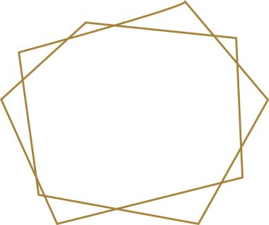 Soyut Çizgili Çerçeve Vektörü İllüstrasyonu