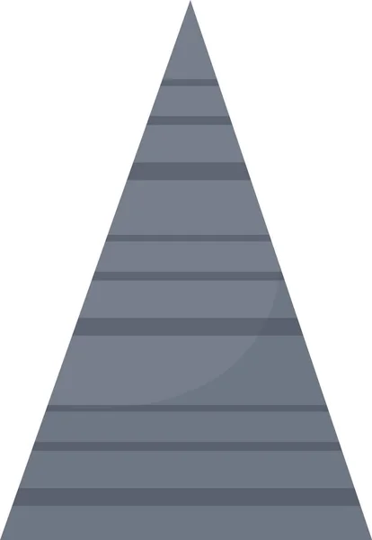 Ilustración Abstracta Vectores Montaña Dibujada Mano — Vector de stock