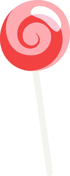 Lollipop Doce Doce Vector Ilustração — Vetor de Stock