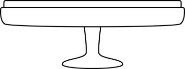 Gıda Standı Vektör Çizimi