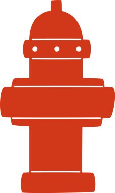 itfaiye musluğu simgesi vektör illüstrasyonu