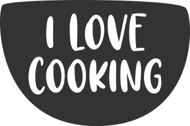 Pan Logo Vektör İllüstrasyonunu Seviyorum