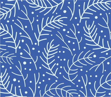 Noel Çiçek Arkaplan Vektörü İllüstrasyonu