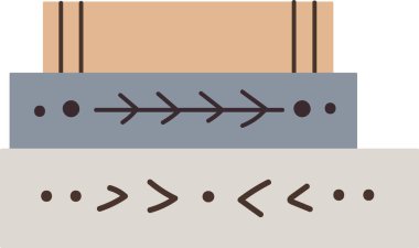 Kitaplar Yığın vektör çizimi