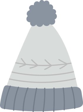 Kış Şapkası Vektör Çizimi