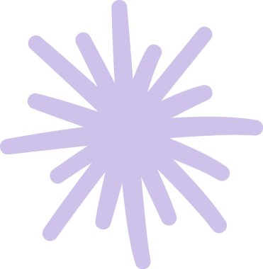 El Çekimi Kar Tanesi Vektörü İllüstrasyonu