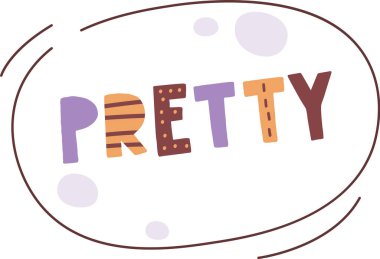 Oldukça Renkli Yapıştırıcı Vektör İllüstrasyonu