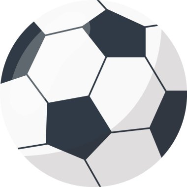 Top Futbolu Ekipman Vektörü İllüstrasyonu