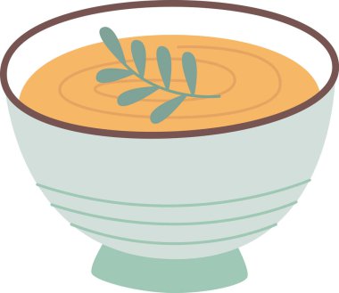 Çorba Vektörü İllüstrasyonlu Bowling