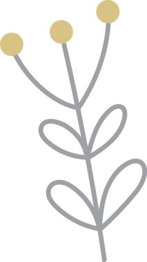 Böğürtlen Vektörü İllüstrasyonlu Şube