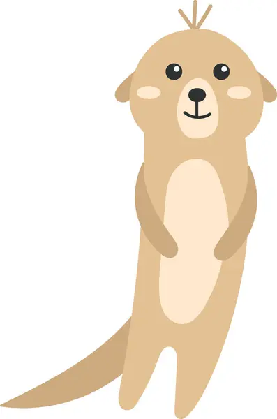 Ilustração de um animal capivara fofo em design digital de design de  personagens de estilo cartoon