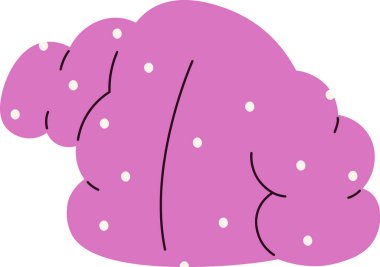 Süveter Örülmüş Kıyafet Vektörü İllüstrasyonu