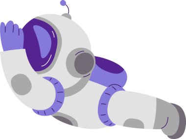 Kostüm Vektörü Resimlerinde Astronot