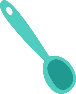 Yemek Vektörü İllüstrasyonu Kaşığı