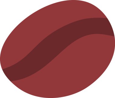 kahve çekirdeği ikonu vektör illüstrasyonu