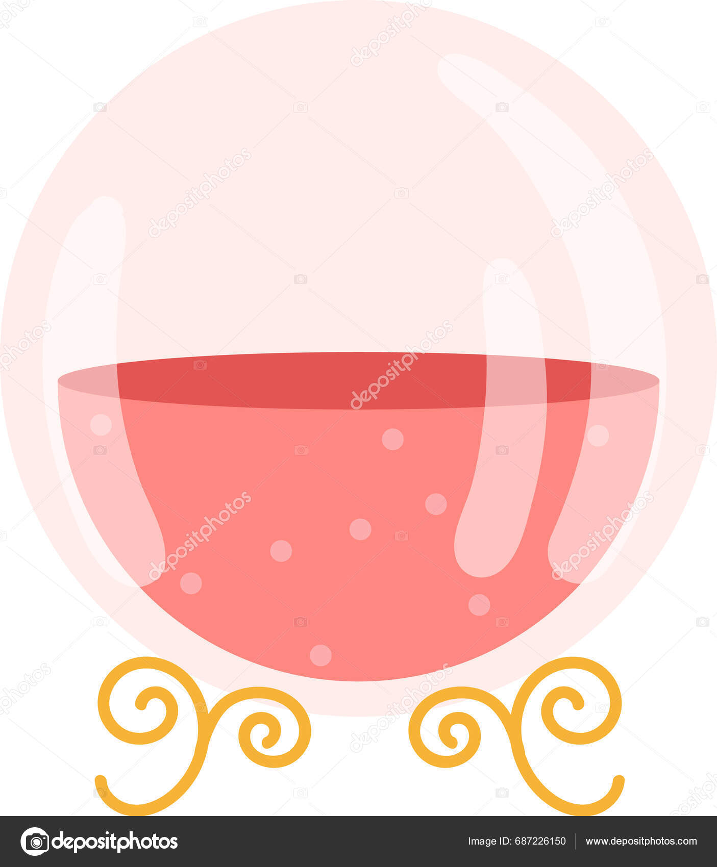Glass Jar Liquid Vector Illustration Stock Vector by ©Lookz 687226150