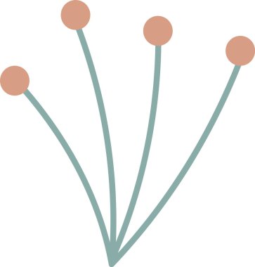 Böğürtlen Vektörü İllüstrasyonlu Şube