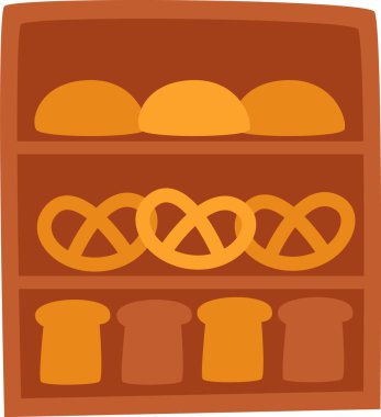 Fırın Vektörü İllüstrasyonlu Kabuk