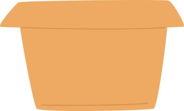 Karton Kutu Vektör Resmini Açtı