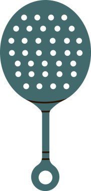 Skimmer Spoon Simgesi Vektör İllüstrasyonu