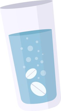 Tıbbi Vektör İllüstrasyonlu Kupa