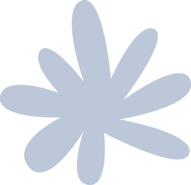 Yıldız Şekli Doodle Vektör İllüstrasyonu