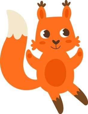 Sincap Hayvan Simgesi Vektör İllüstrasyonu