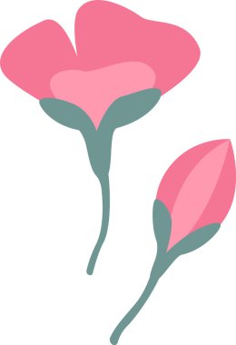 Kök Vektör Resimlerinde Çiçekler