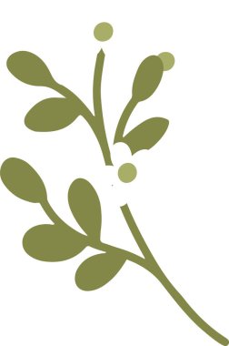 Yaban Çiçekleri Şube Vektörü Resmini Bırakıyor