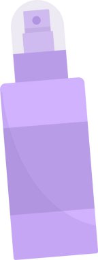 Sprey Şişe Kozmetik Vektör İllüstrasyonu