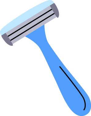 Blade Razor Shaver Vektör İllüstrasyonu