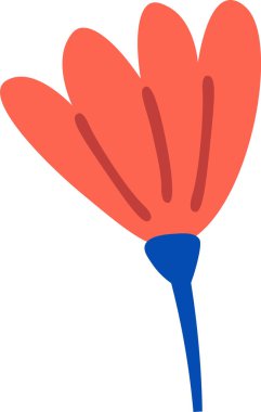 Kök Vektör Resimlerinde Çiçek