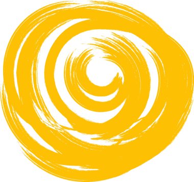 Pastel Karalama Çemberi Vektör İllüstrasyonu