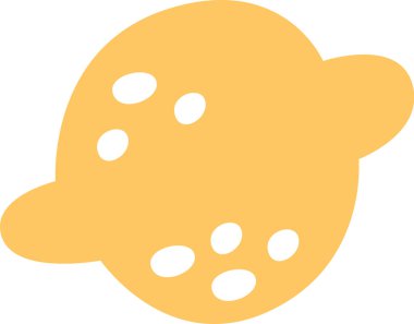 Soyut Fruit Doodle Vektör İllüstrasyonu