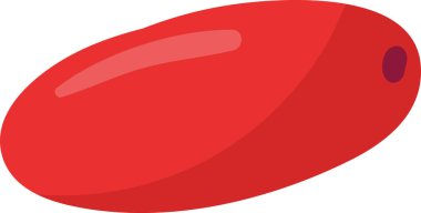 Meyve Simgesi Vektör İllüstrasyonu