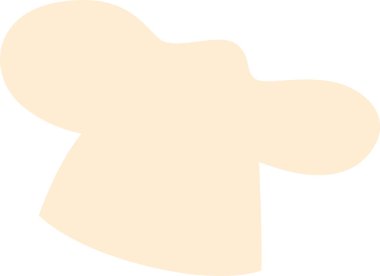 Şef Şapka Aksesuar Vektör İllüstrasyonu