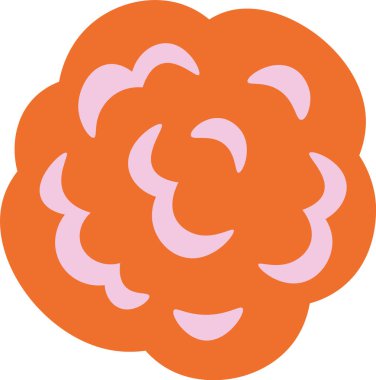 Çizgi film Gül Çiçek Vektörü ResmiComment