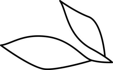 Çiçek Yaprakları Özet Vektör İllüstrasyonu