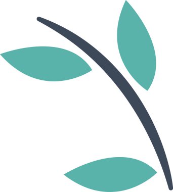 Yaprak Vektörü İllüstrasyonlu Dal