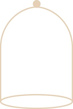 Kupa Özeti Simge Vektörü İllüstrasyonu