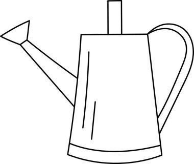 Bahçe Sulama Kutusu Vektör Resimlerini Özetliyor