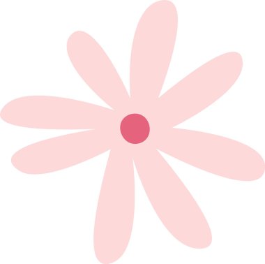 Çiçek baş simgesi Vektör İllüstrasyonu