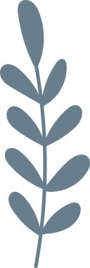 Şube yaprakları vektör çizim ile