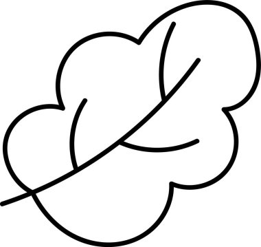 Ağaç Yaprağı Vektör İllüstrasyonu