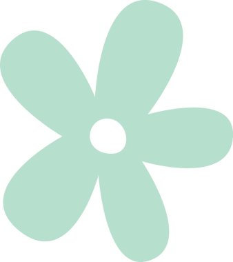 Çiçek baş simgesi Vektör İllüstrasyonu