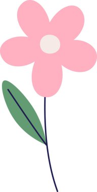 Kök Vektör Resimlerinde Çiçek